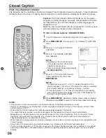 Предварительный просмотр 26 страницы Sansui DFTV270 Owner'S Manual