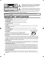 Preview for 2 page of Sansui DTV2700 Owner'S Manual