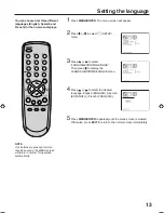 Предварительный просмотр 13 страницы Sansui DTV2750 Owner'S Manual