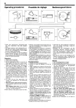 Предварительный просмотр 8 страницы Sansui FR-D25 Operating Instructions Manual