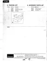 Предварительный просмотр 17 страницы Sansui G-7500 Service Manual