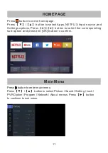 Preview for 12 page of Sansui GQTVOMV03 User Manual