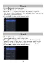 Preview for 13 page of Sansui GQTVOMV03 User Manual