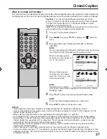 Предварительный просмотр 27 страницы Sansui HDLCD-3700 Owner'S Manual