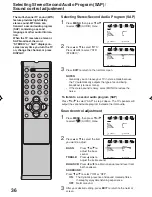 Предварительный просмотр 36 страницы Sansui HDLCD-3700 Owner'S Manual