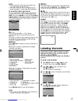 Предварительный просмотр 17 страницы Sansui HDLCD1908 Owner'S Manual