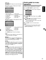 Предварительный просмотр 17 страницы Sansui HDLCD1912C Owner'S Manual