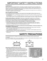 Preview for 5 page of Sansui HDLCD2600A Owner'S Manual