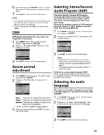 Preview for 25 page of Sansui HDLCD2600A Owner'S Manual