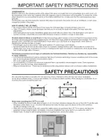 Preview for 5 page of Sansui HDLCD3200A Owner'S Manual