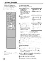 Предварительный просмотр 22 страницы Sansui HDLCD3200A Owner'S Manual