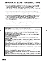 Preview for 4 page of Sansui HDLCD5050 Owner'S Manual