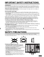 Preview for 5 page of Sansui HDLCD5050 Owner'S Manual