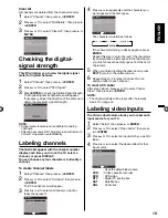 Preview for 19 page of Sansui HDLCDVD195 Owner'S Manual