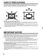 Preview for 6 page of Sansui HDLCDVD260 Owner'S Manual