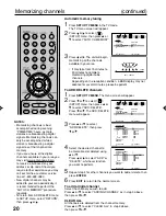 Предварительный просмотр 20 страницы Sansui HDLCDVD260 Owner'S Manual