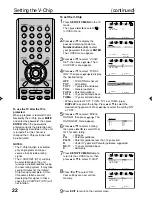 Предварительный просмотр 22 страницы Sansui HDLCDVD260 Owner'S Manual