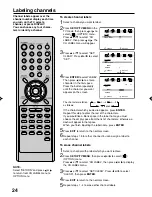 Предварительный просмотр 24 страницы Sansui HDLCDVD260 Owner'S Manual