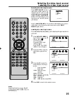 Предварительный просмотр 25 страницы Sansui HDLCDVD260 Owner'S Manual