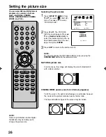 Предварительный просмотр 26 страницы Sansui HDLCDVD260 Owner'S Manual