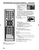 Preview for 44 page of Sansui HDLCDVD260 Owner'S Manual