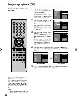 Предварительный просмотр 44 страницы Sansui HDLCDVD260A Owner'S Manual