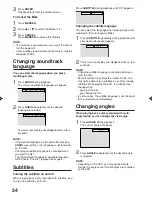 Preview for 34 page of Sansui HDLCDVD320A Owner'S Manual