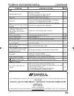 Preview for 45 page of Sansui HDLCDVD320A Owner'S Manual