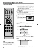 Предварительный просмотр 38 страницы Sansui HDLCDVD325 Owner'S Manual