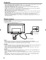 Предварительный просмотр 6 страницы Sansui HDPDP4200A Owner'S Manual