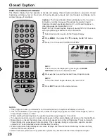 Предварительный просмотр 20 страницы Sansui HDPDP4200A Owner'S Manual