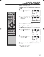 Preview for 45 page of Sansui HDPDP4250 Owner'S Manual