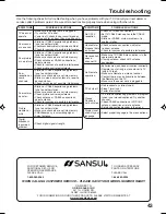 Предварительный просмотр 43 страницы Sansui HDTV2600 Owner'S Manual