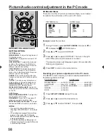 Preview for 58 page of Sansui LCDWDVD320 Owner'S Manual