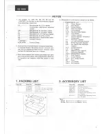 Предварительный просмотр 3 страницы Sansui RZ-1000 Service Manual