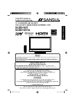 Sansui SLED1937 Owner'S Manual preview