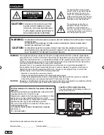 Preview for 2 page of Sansui SLED3200 Owner'S Manual