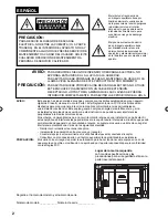 Предварительный просмотр 2 страницы Sansui SLED3228 Owner'S Manual