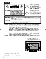 Preview for 2 page of Sansui SLED3280 Owner'S Manual