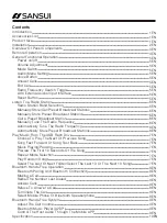 Preview for 2 page of Sansui SQ-115 Instruction Manual