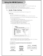 Предварительный просмотр 22 страницы Sansui STB-HD01 Instruction Manual