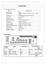 Предварительный просмотр 5 страницы Sansui SV3215 LCD Service Manual