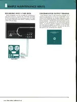 Предварительный просмотр 11 страницы Sansui TU-7700 Operating Instructions Manual