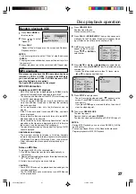 Preview for 27 page of Sansui VRDVD4100BA Owner'S Manual