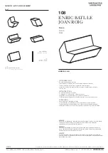 Предварительный просмотр 1 страницы Santa & Cole Urbidermis ENRIC BATLLE JOAN ROIG 108 Manual