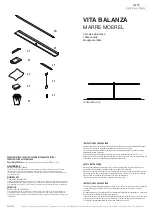 Santa & Cole VITA BALANZA Quick Start Manual preview