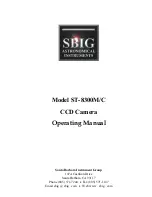 Santa Barbara Instrument Group ST-8300C Operating Manual preview