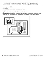 Предварительный просмотр 6 страницы Santa Fe 4032230 Installation & Operation Instructions