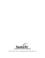 Preview for 12 page of Santa Fe 4034180 Owner'S Manual