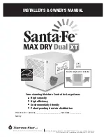 Santa Fe Max Dry Dual XT Owner'S Manual preview